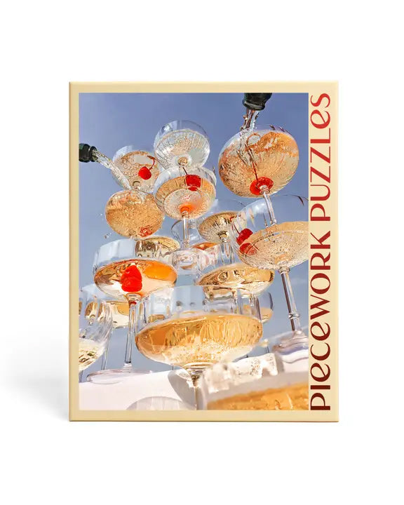 Ivory Combo - Pop the Bubbly - 1000 Piece Puzzle - Piecework - Printfresh