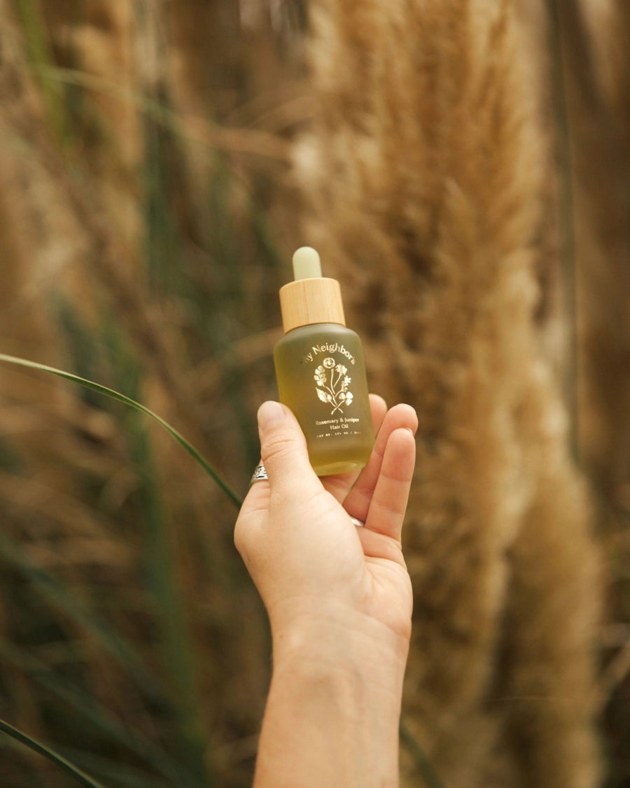 Juniper Combo - Rosemary & Juniper Hair Oil - My Neighbor’s