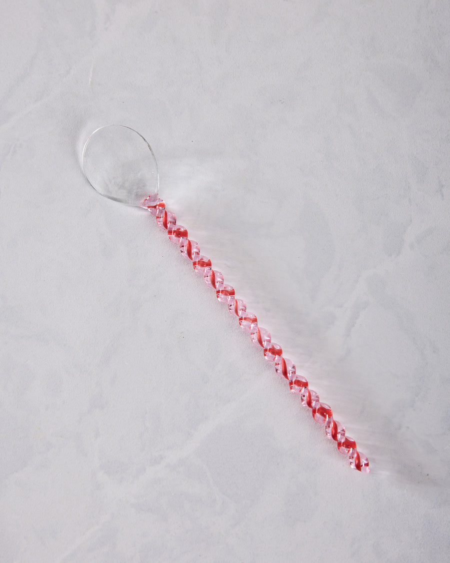 Clear/Swirl - Glass Stirring Spoon - Kessellate - Printfresh