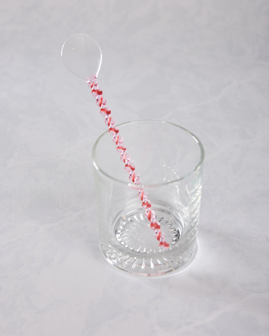 Clear/Swirl - Glass Stirring Spoon - Kessellate - Printfresh