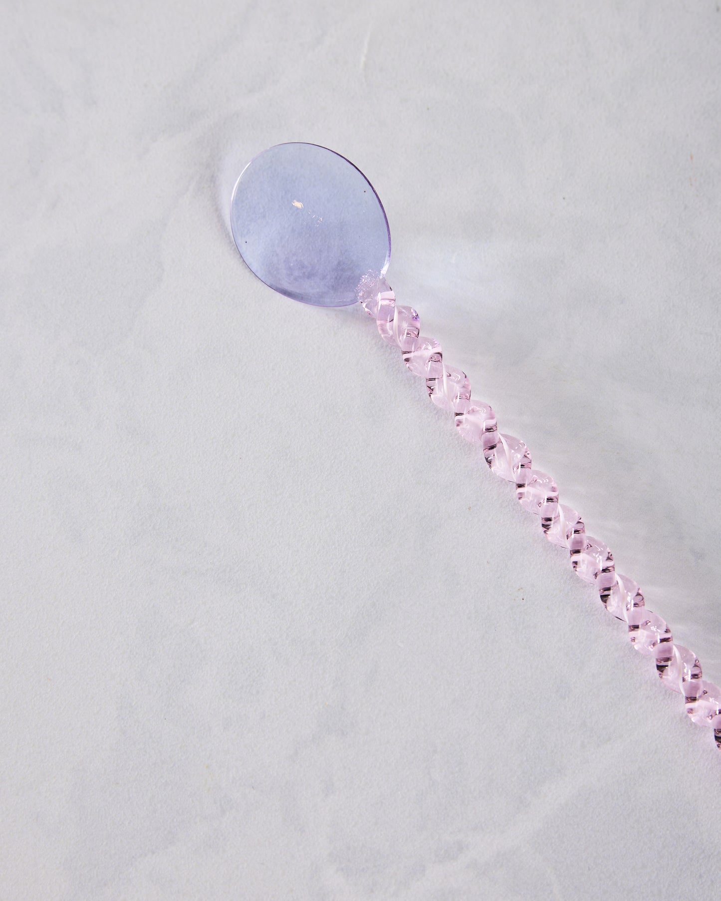 Lilac/Pink - Glass Stirring Spoon - Kessellate - Printfresh