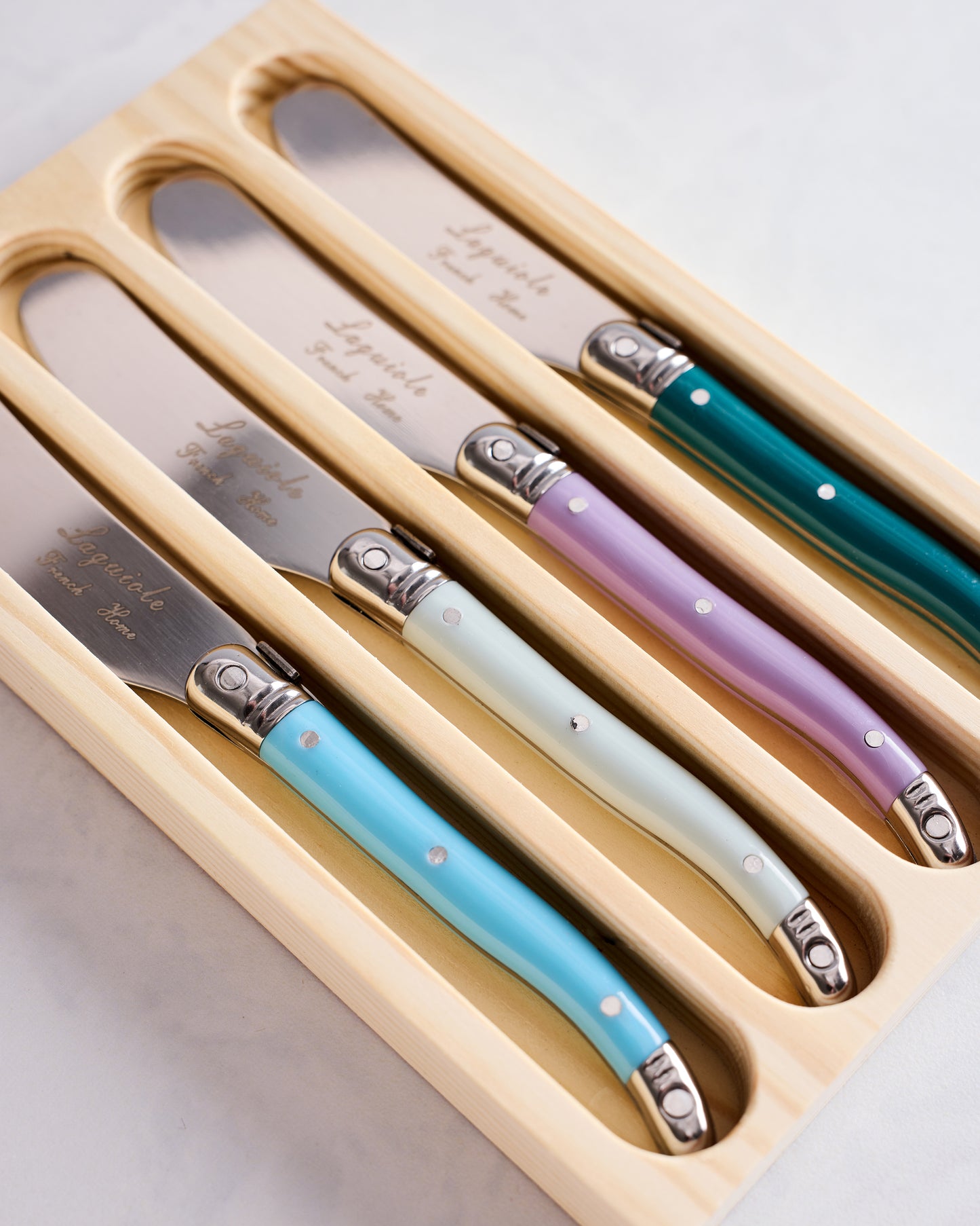 Multi - Laguiole 4 Piece Spreader Set - French Home - Printfresh