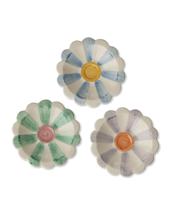 Lavender Combo - Hand Painted Ceramic Floral Dipping Bowl - RicebyRice - Printfresh