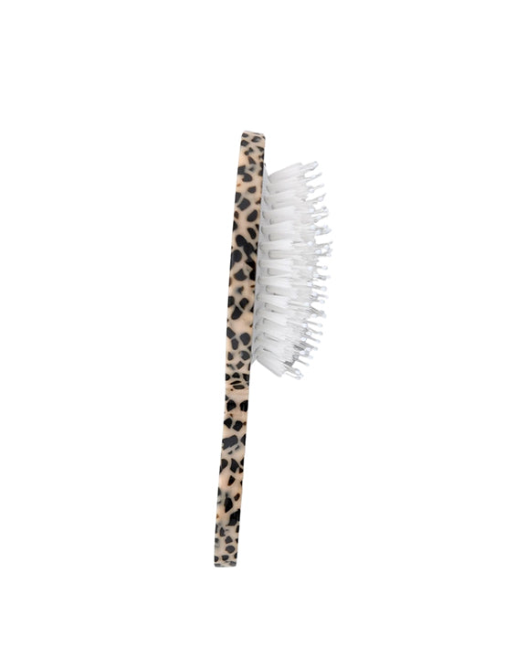 Leopard - Hand Painted Americana Teddy Handbag Hero Brush - Solar Eclipse - Printfresh