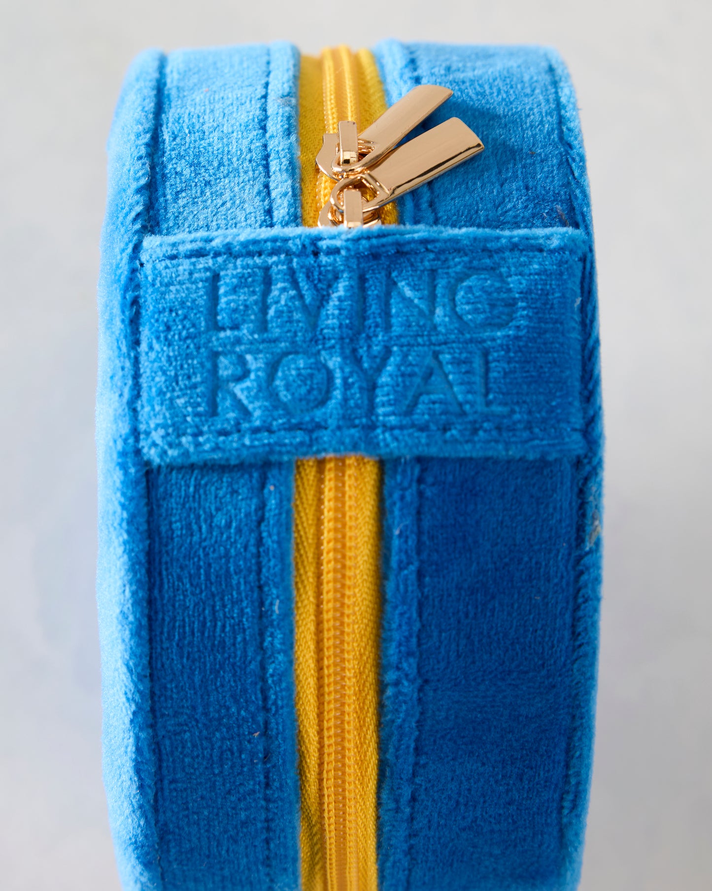 Caviar - Velvet Jewelry Zip Case - Living Royal