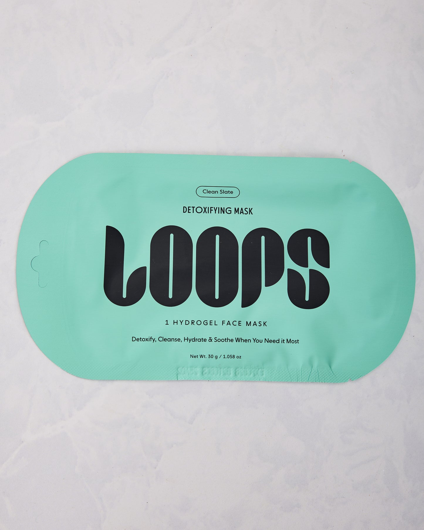 Teal - Loops Clean Slate Face Mask - Loops - Printfresh