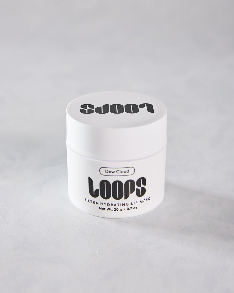 White - Loops Dew Cloud Lip Mask - Loops - Printfresh