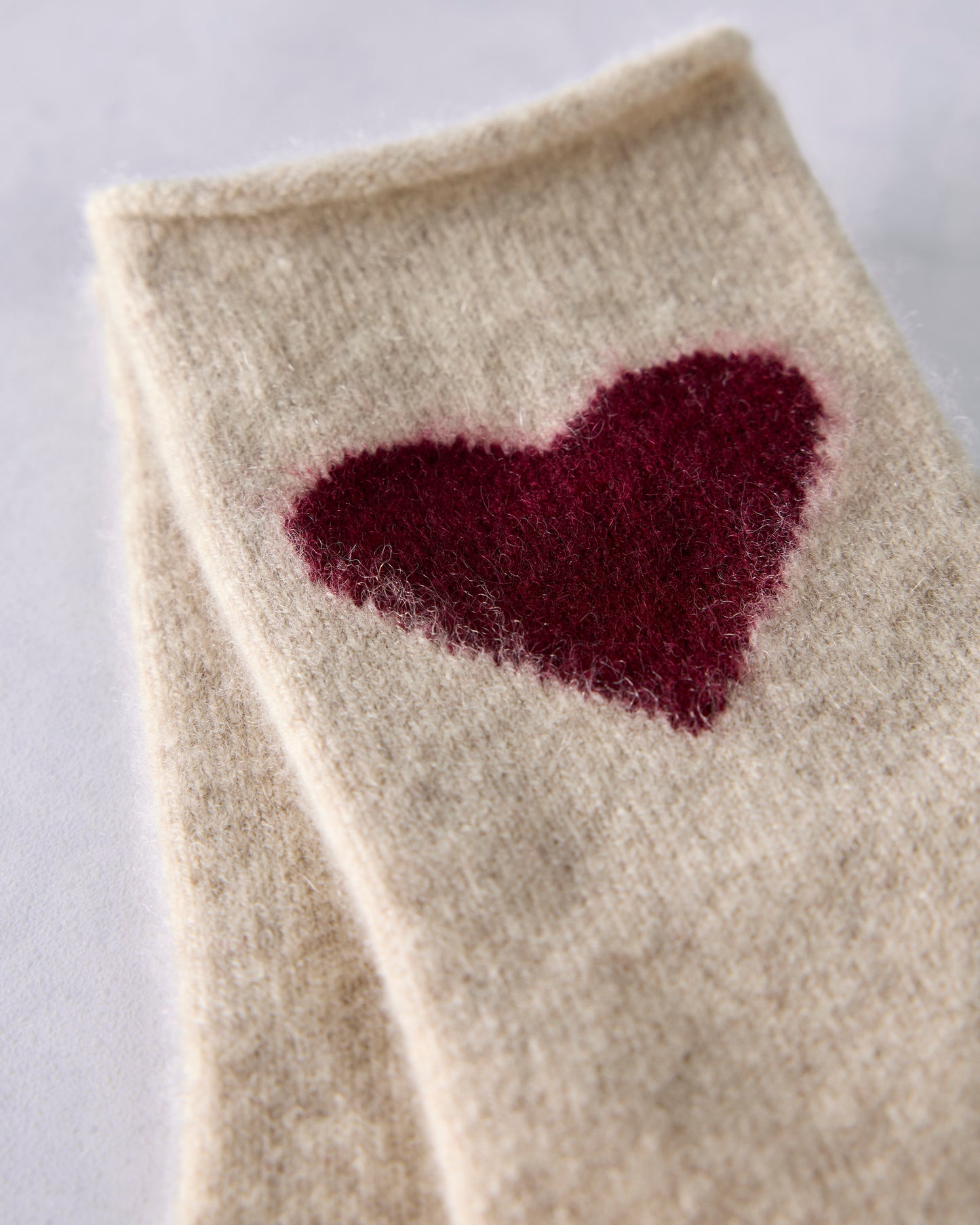 Cream - Love Cashmere Crew Sock - Hansel from Basel