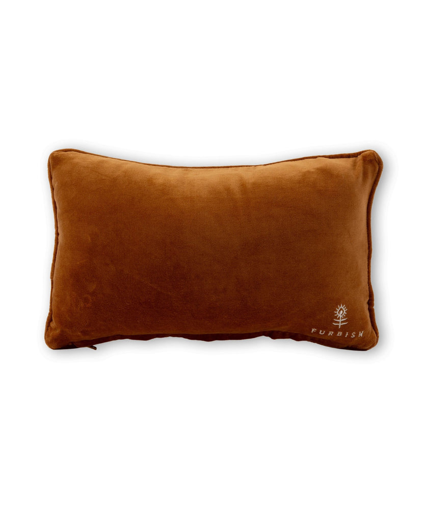 Maroon Combo - I'm An Autumn Needlepoint Pillow - Furbish Studio