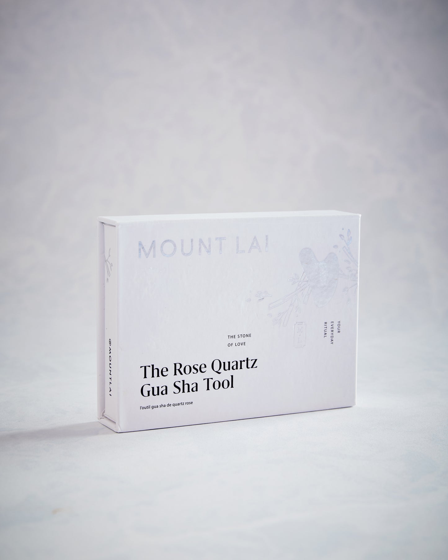 Rose - Rose Quartz Gua Sha Facial Lifting Tool - Mount Lai - Printfresh