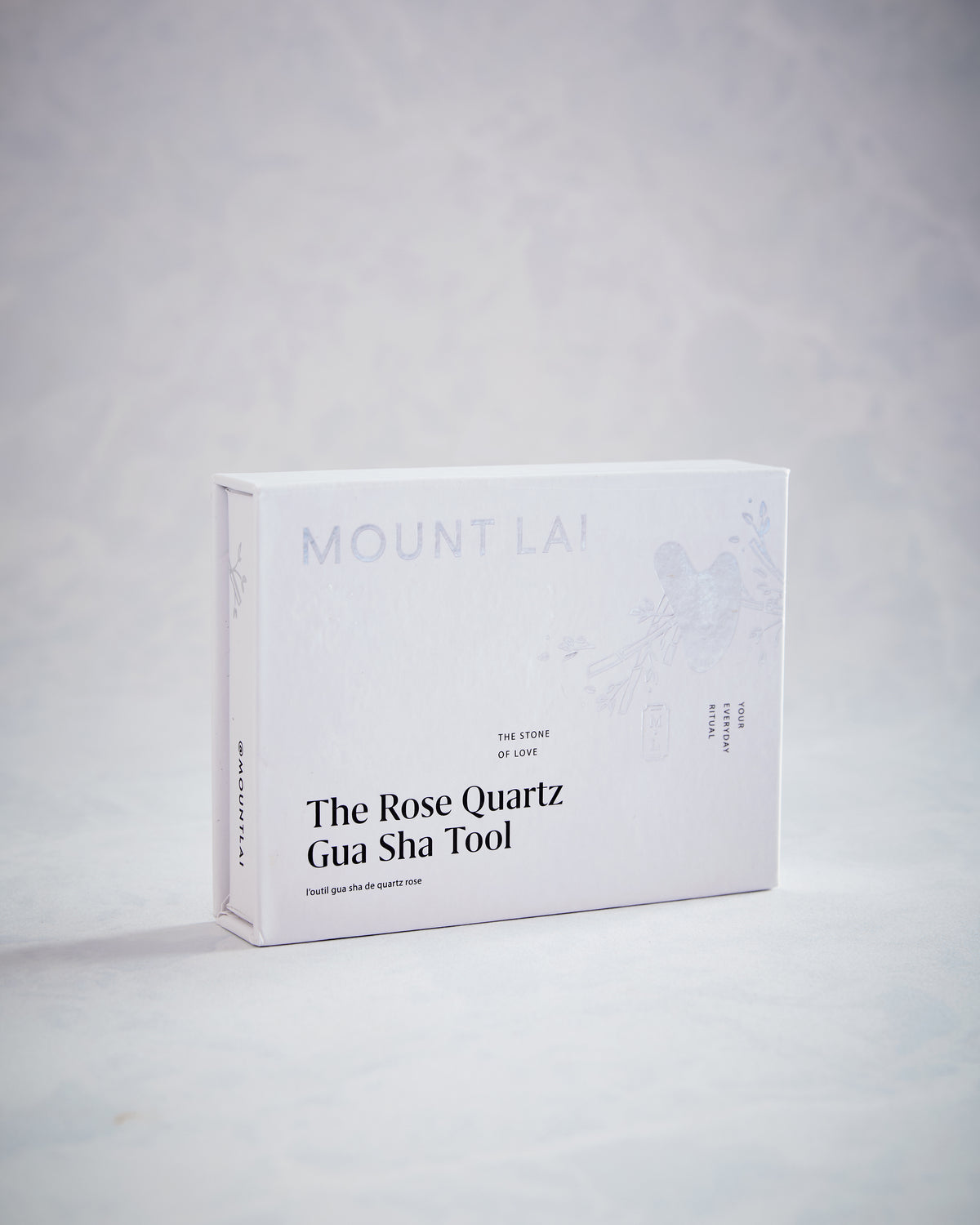 Rose - Rose Quartz Gua Sha Facial Lifting Tool - Mount Lai - Printfresh