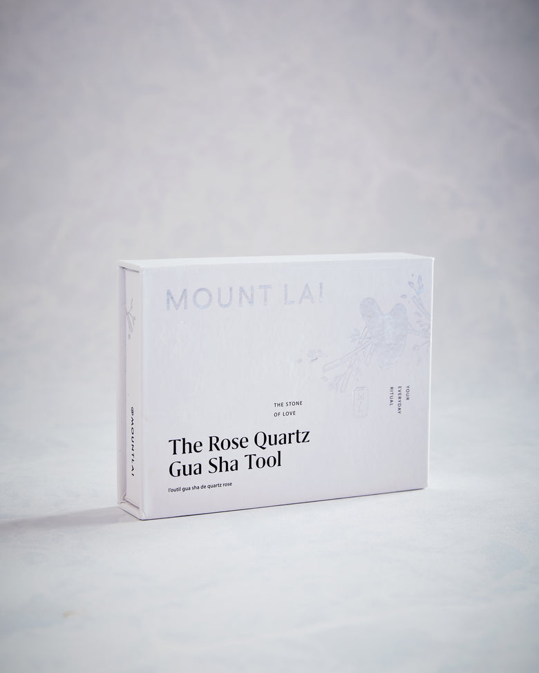Rose - Rose Quartz Gua Sha Facial Lifting Tool - Mount Lai - Printfresh