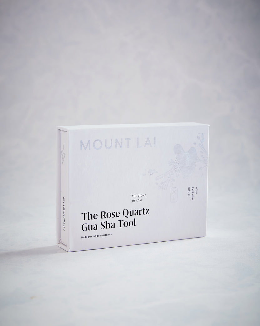 Rose - Rose Quartz Gua Sha Facial Lifting Tool - Mount Lai - Printfresh