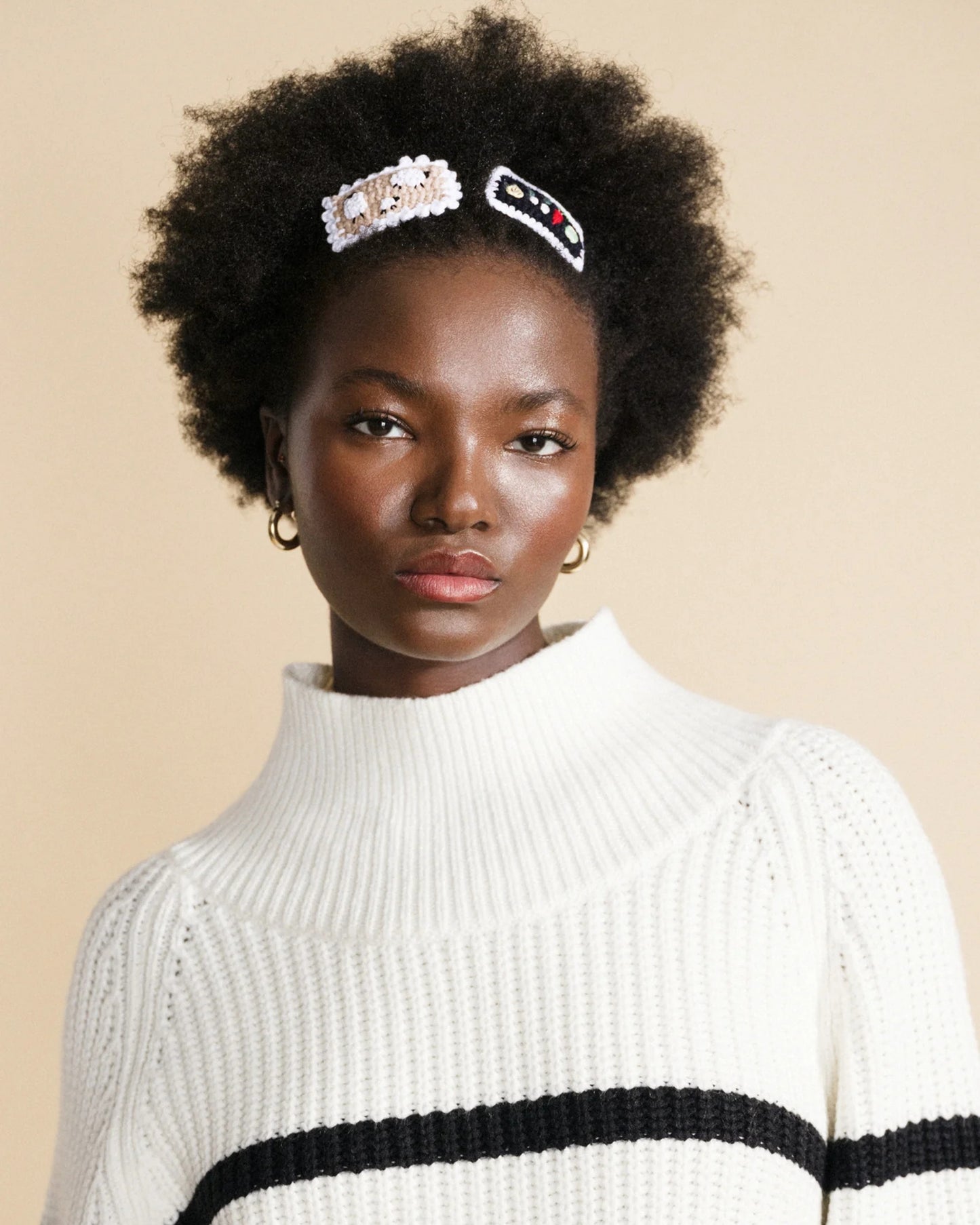 Multi - Farm Times Crochet Hair Clips - Hansel from Basel