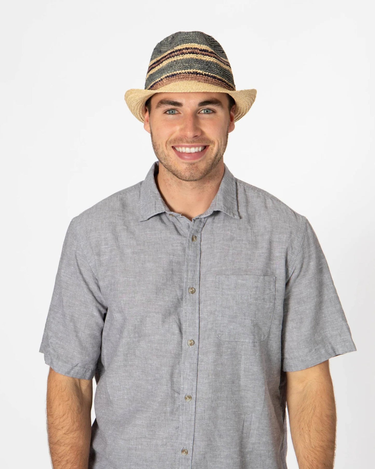 Multi Combo - Crochet Fedora - San Diego Hat Company