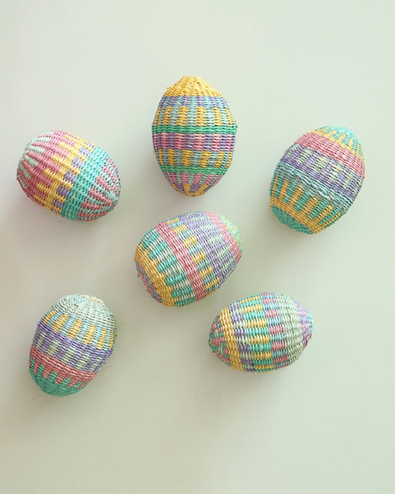 Multi - Easter Eggs Set of 6 - Klatso - Printfresh