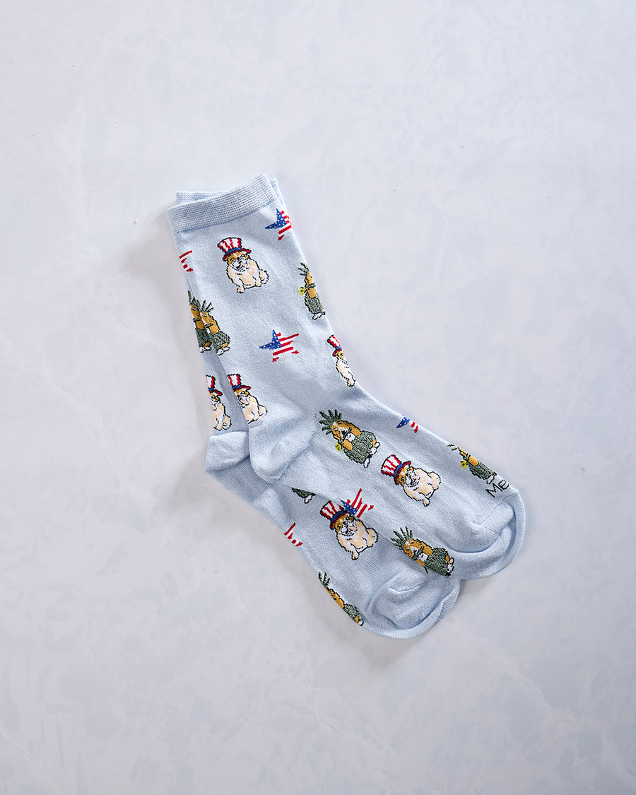 Multi - Patriotic Dog Socks - Infinity Classics - product image 1