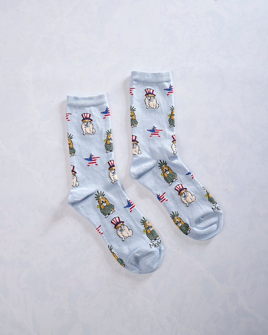 Multi - Patriotic Dog Socks - Infinity Classics - product image 2