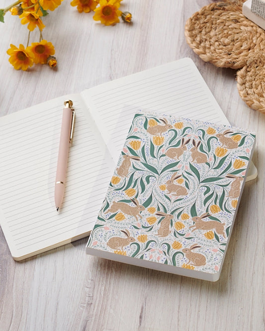 Multi - Rabbit Folk Art Journal - Primitives by Kathy - Printfresh