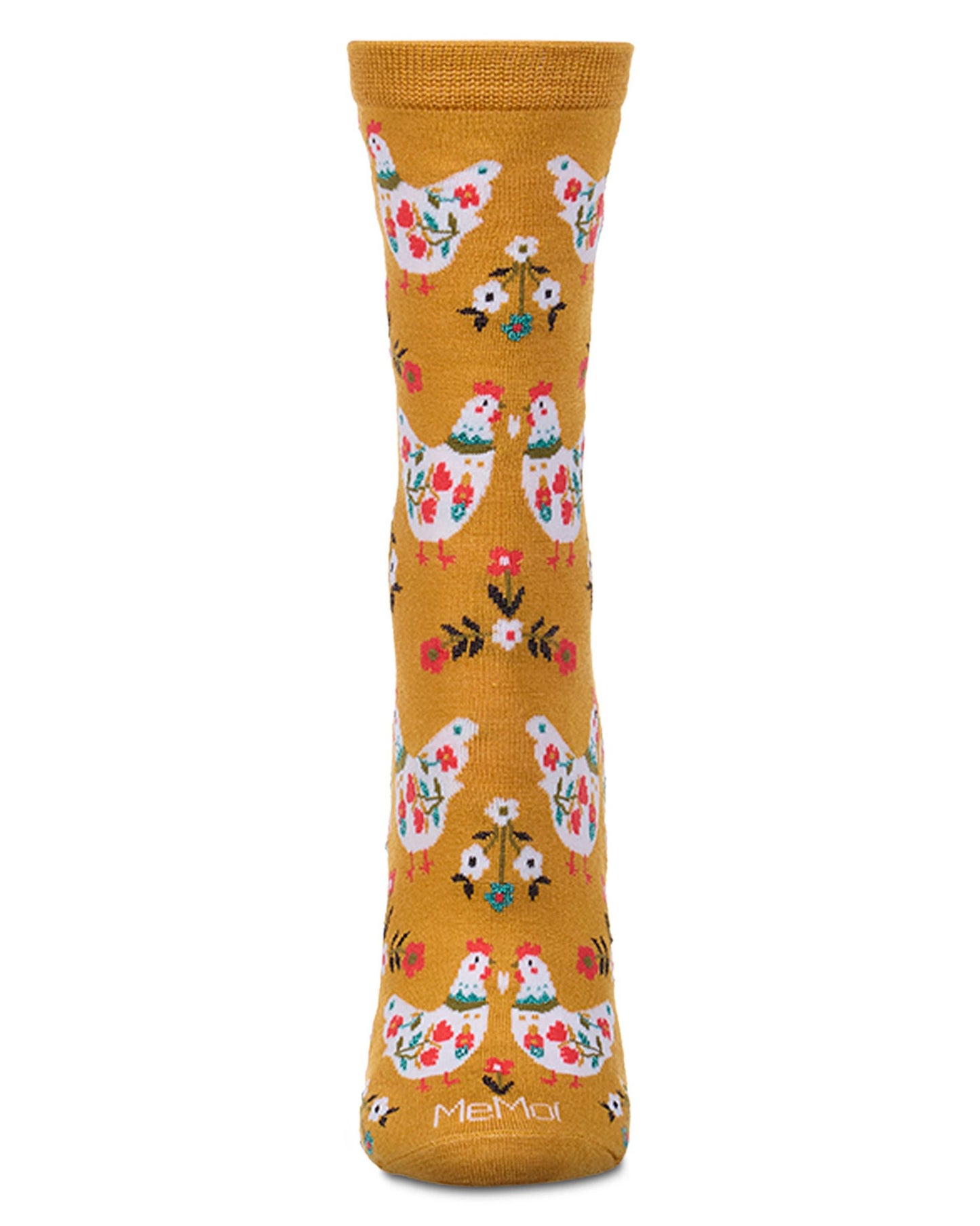 Mustard Combo - County Chick Bamboo Crew Sock - Infinity Classics International Inc.
