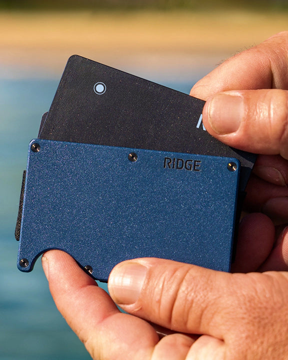 Navy Blue - Ridge Wallet - Ridge Wallet - Printfresh