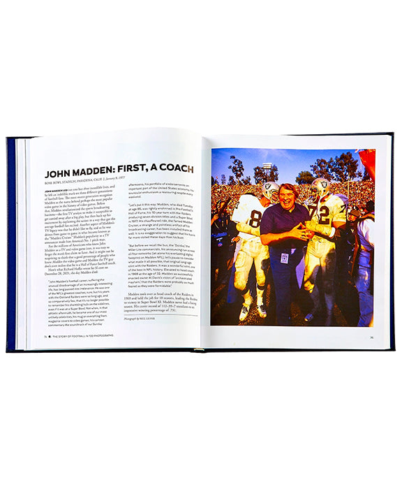 Navy Blue - The Story of Football in 100 Photographs By Sports Illustrated - Graphic Image Inc. - Printfresh