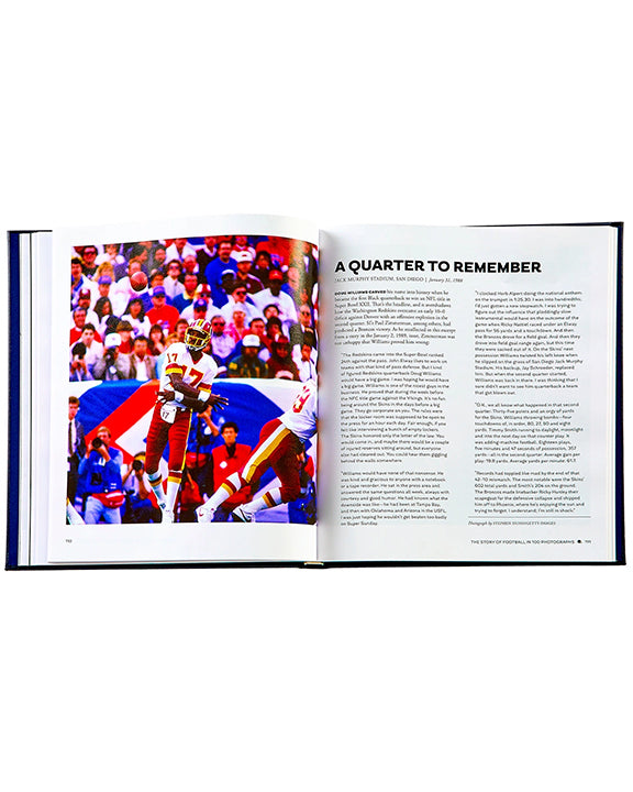 Navy Blue - The Story of Football in 100 Photographs By Sports Illustrated - Graphic Image Inc. - Printfresh