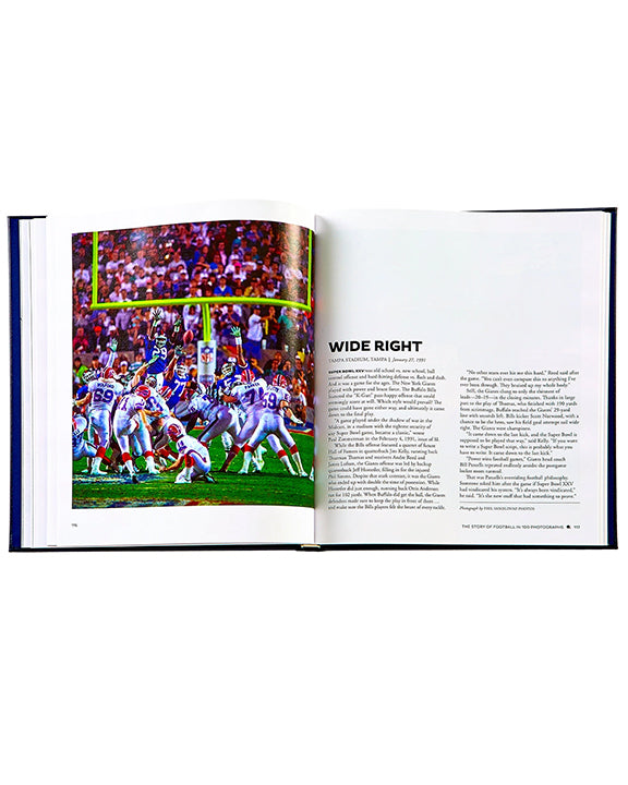 Navy Blue - The Story of Football in 100 Photographs By Sports Illustrated - Graphic Image Inc. - Printfresh