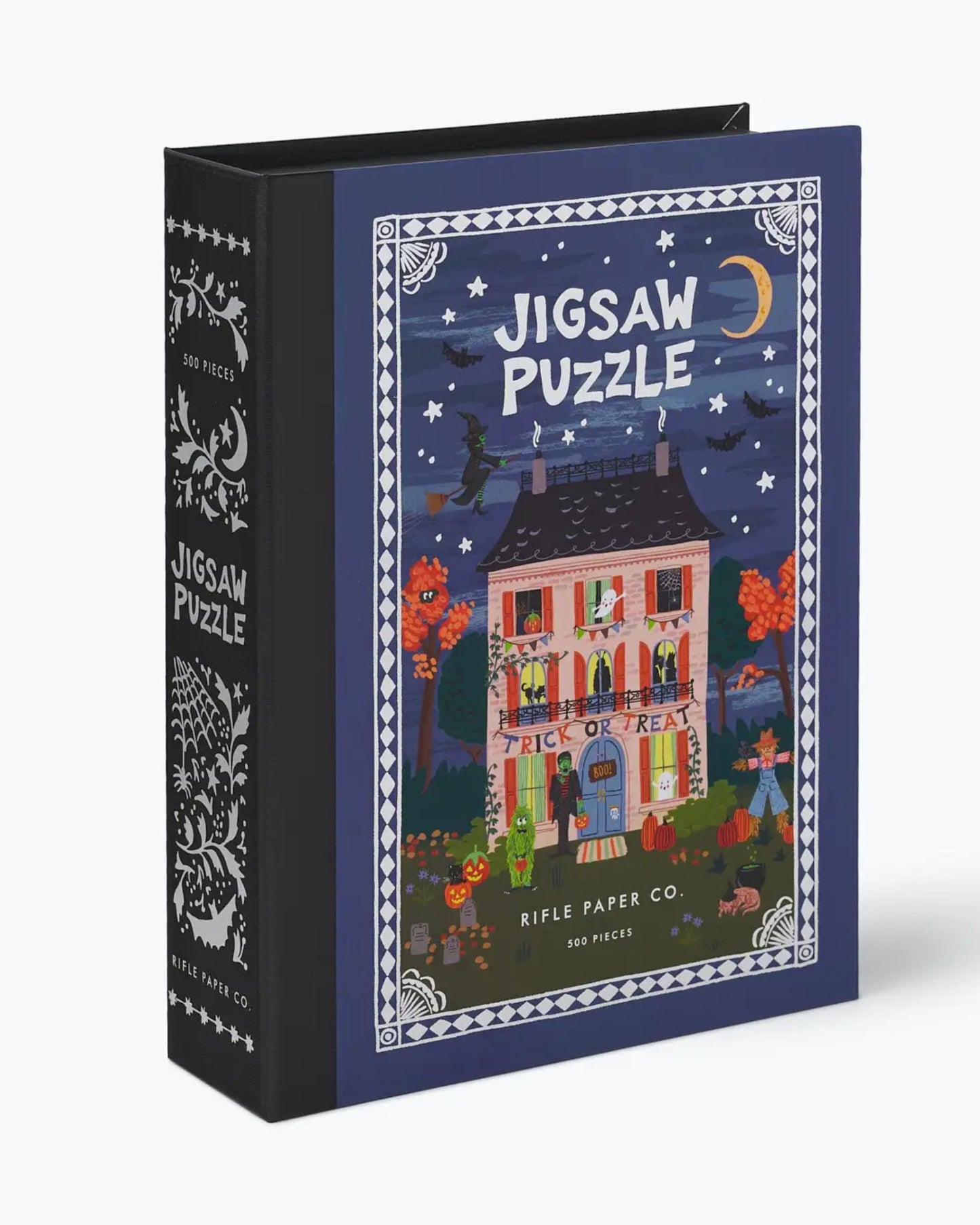 Navy Combo - Haunted House Jigsaw Puzzle - Rifle Paper Co.