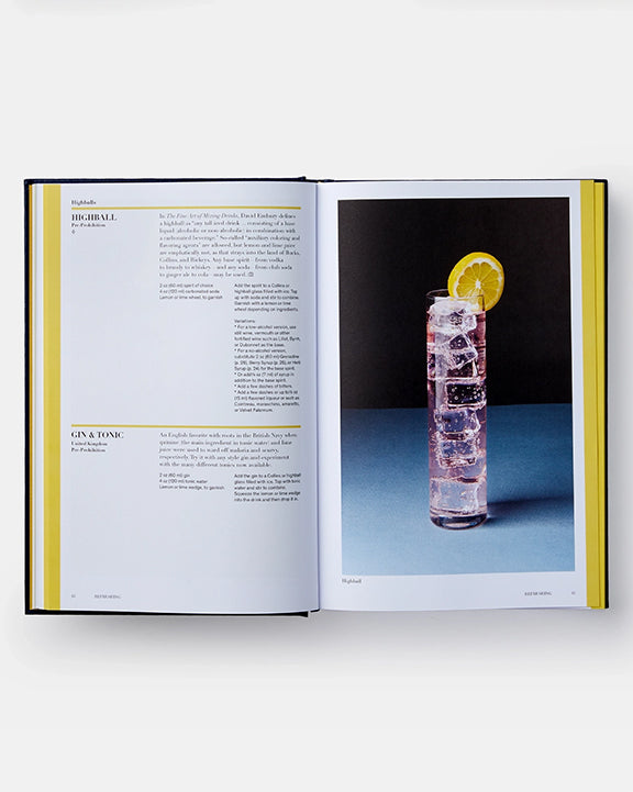 Navy - Spirited: Cocktails from Around the World - Phaidon - Printfresh