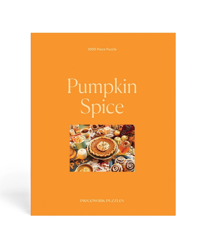 Piecework - Pumpkin Spice - 1000 Piece Puzzle - Orange