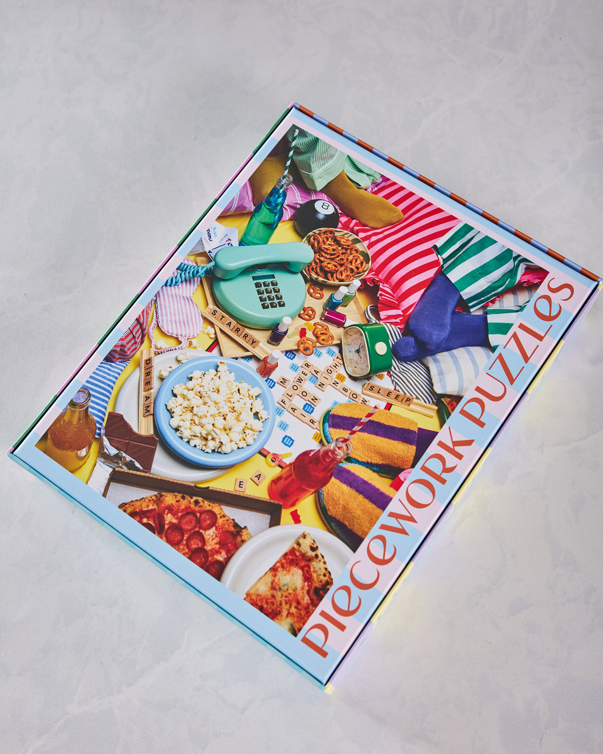 Blue Combo - Pajama Party Puzzle 1000 Pieces Puzzle - Piecework - Printfresh