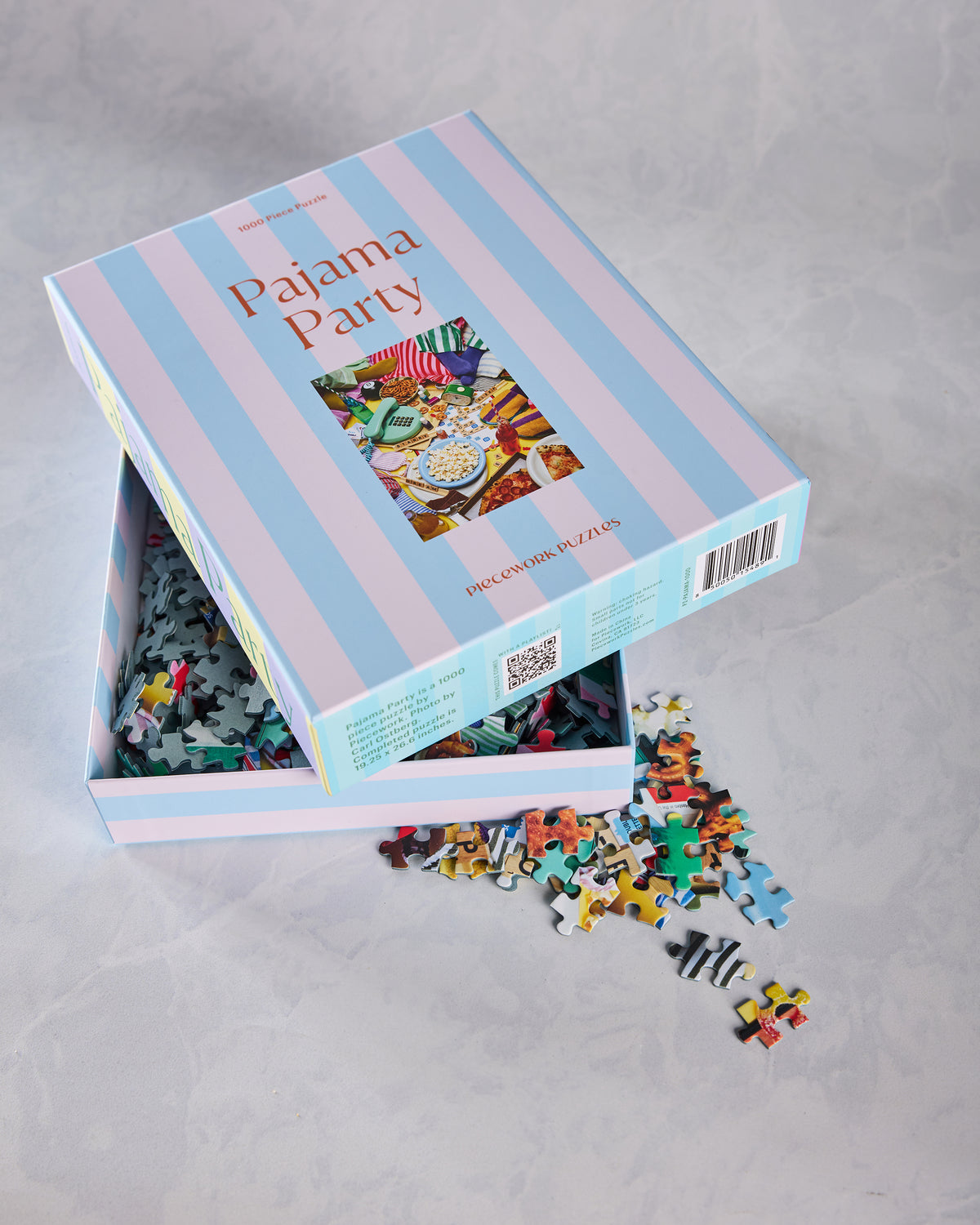 Blue Combo - Pajama Party Puzzle 1000 Pieces Puzzle - Piecework - Printfresh