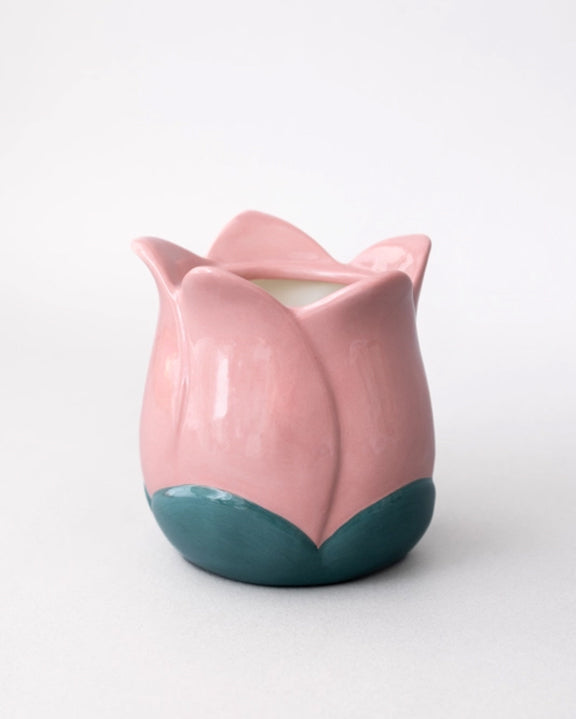 Pink Combo - Ceramic Tulip Pencil Cup - Ban.do - Printfresh