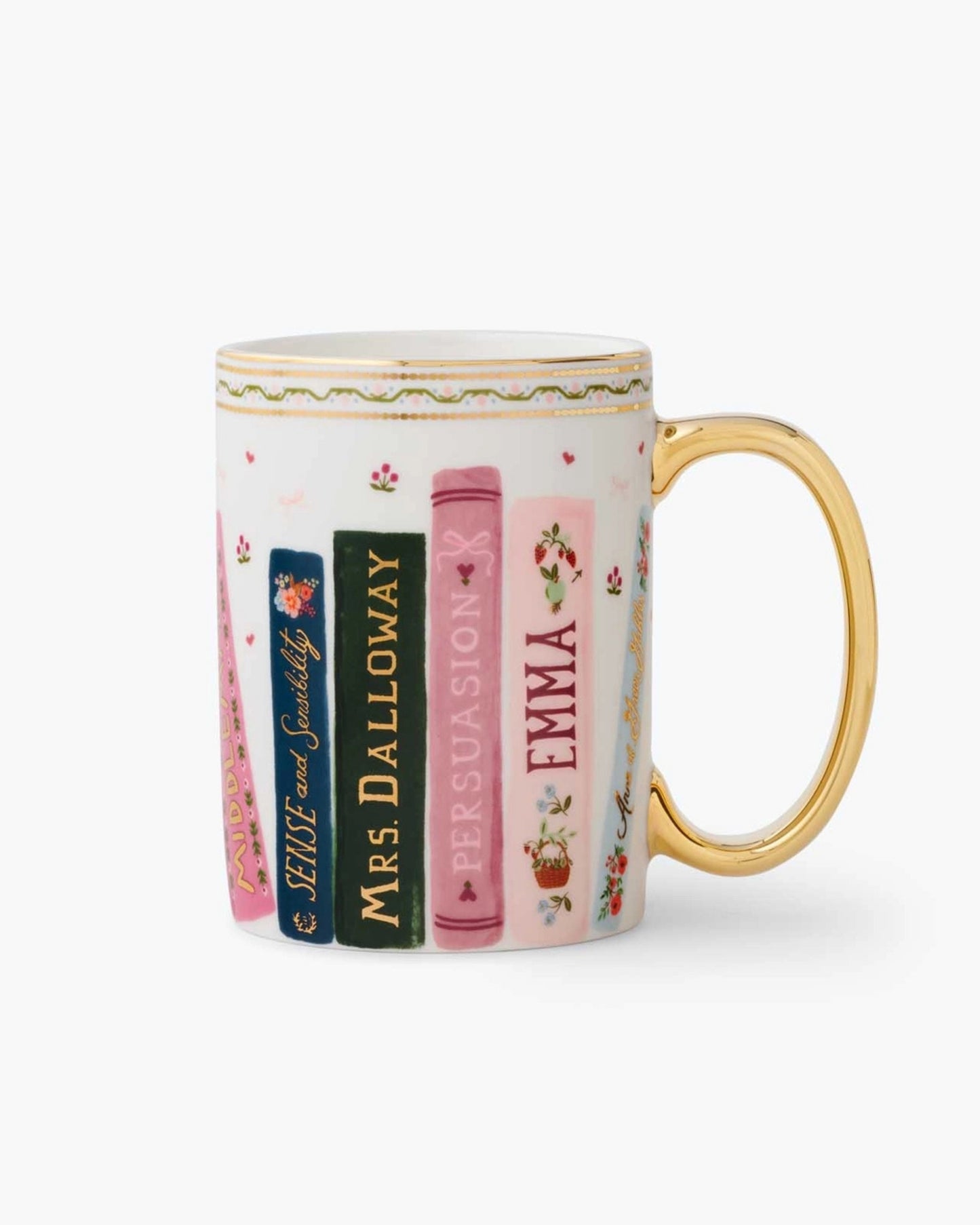 Rifle Paper Co. - Ladies Night Book Club Porcelain Mug - Pink Combo