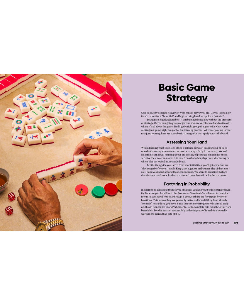 Pink - Mahjong Book - Chronicle Books - Printfresh