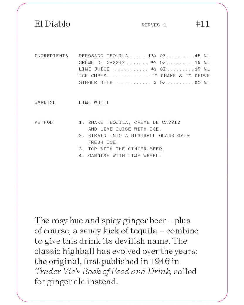 Pink - The Cocktail Cabinet: Tequila - Penguin Random House LLC