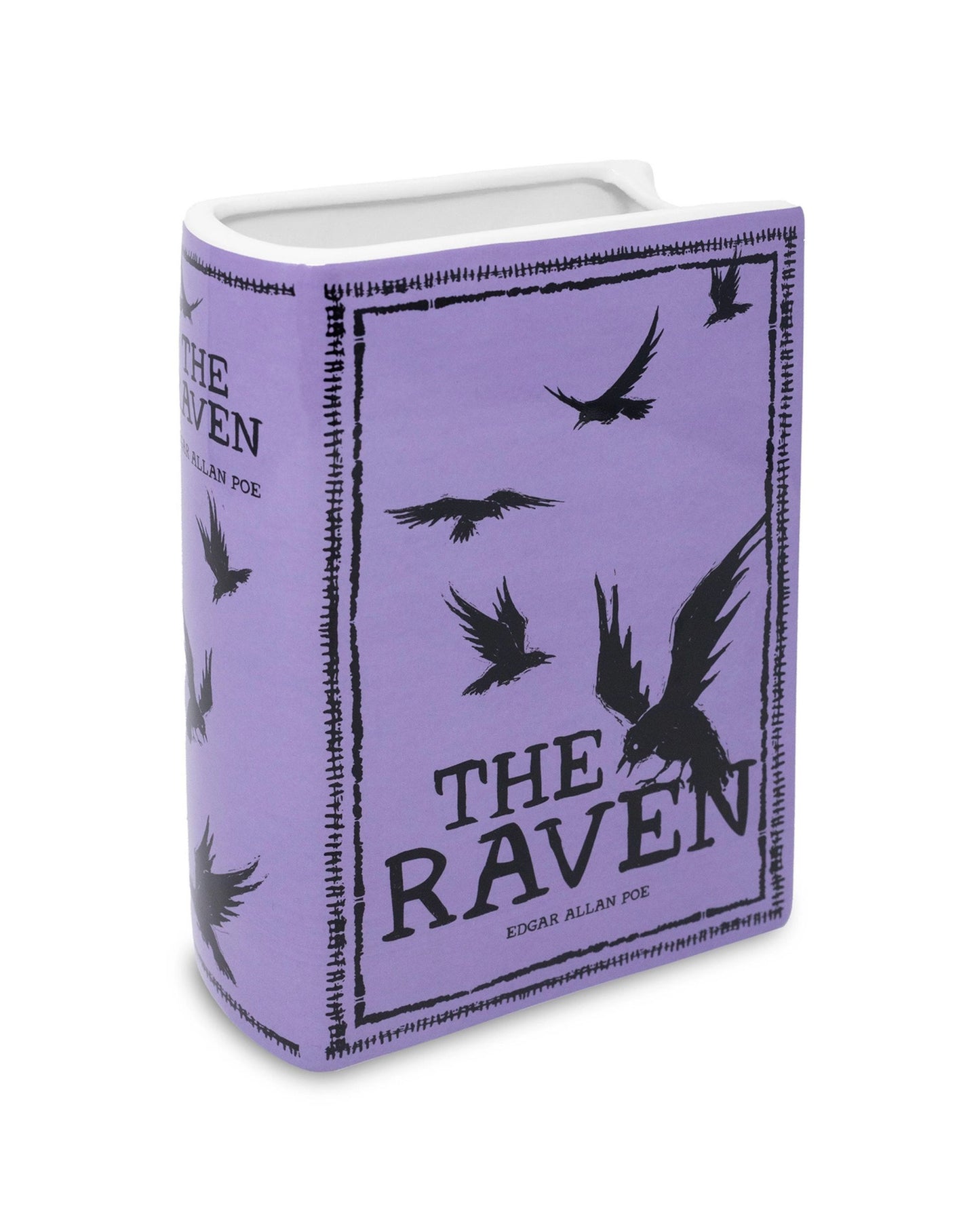 Purple - The Raven Large Book Vase - Steel Mill and Co.