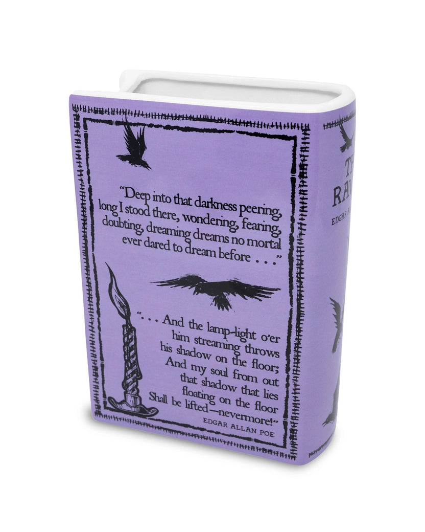 Purple - The Raven Large Book Vase - Steel Mill and Co.