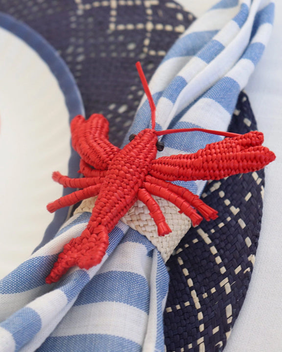 Red Combo - Lobster & Crab Napkin Ring - Klatso - Printfresh
