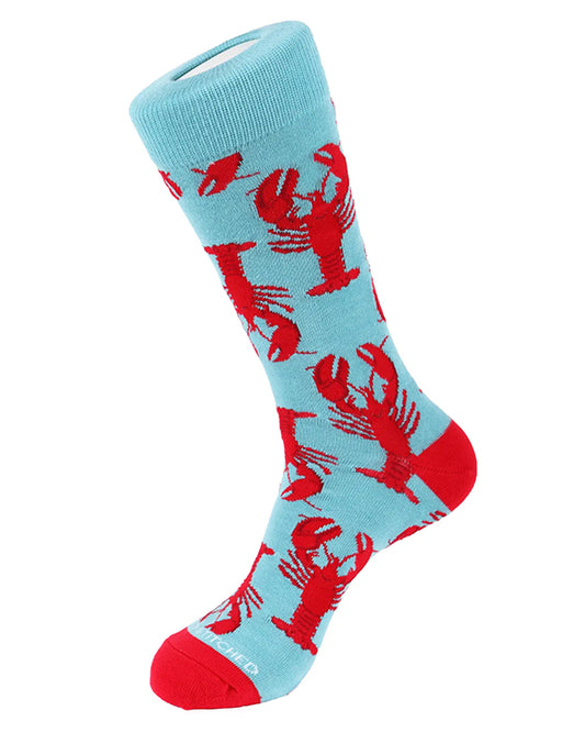 Red Multi - Men's Lobster Socks - Unsimply Stitched - Printfresh
