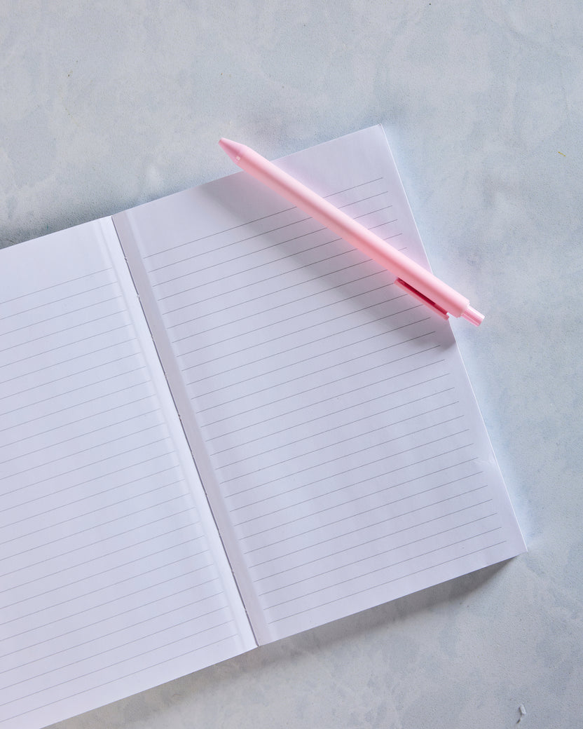 Pastel Combo - Romantic Horse & Boot Notebook - Denik - Printfresh