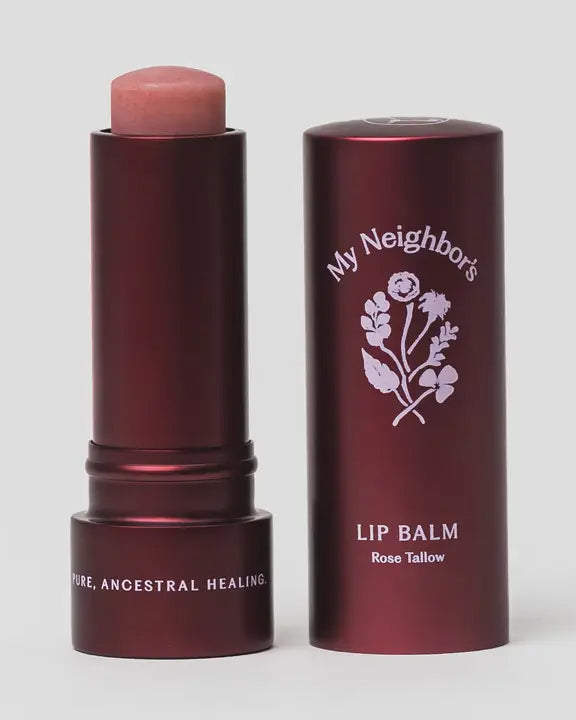Rose - Rose Tallow Tinted Lip Balm - My Neighbor's - Printfresh
