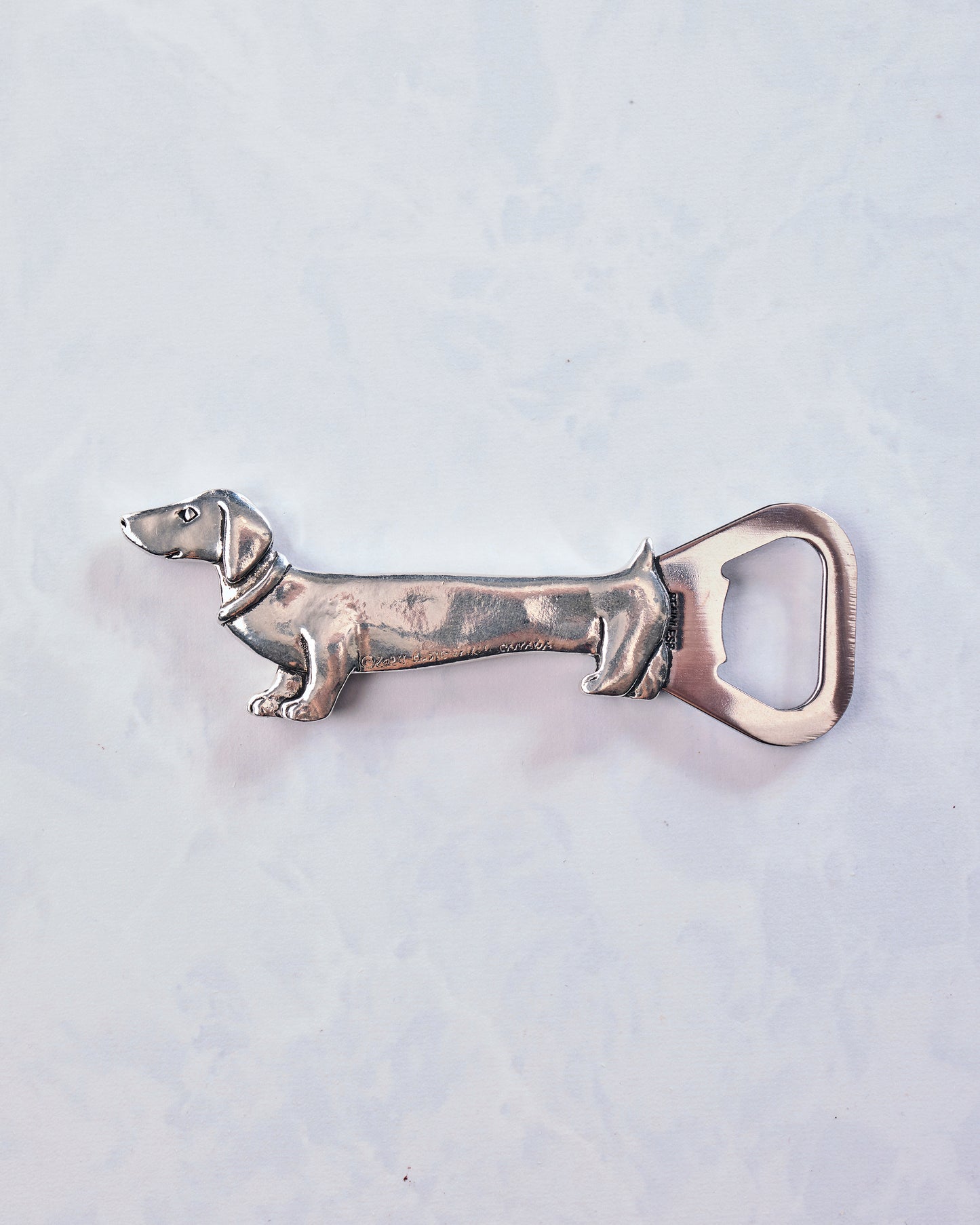 Silver - Dachshund Bottle Opener - Basic Spirit