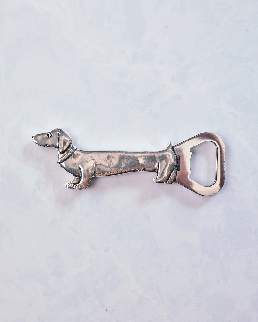Silver - Dachshund Bottle Opener - Basic Spirit