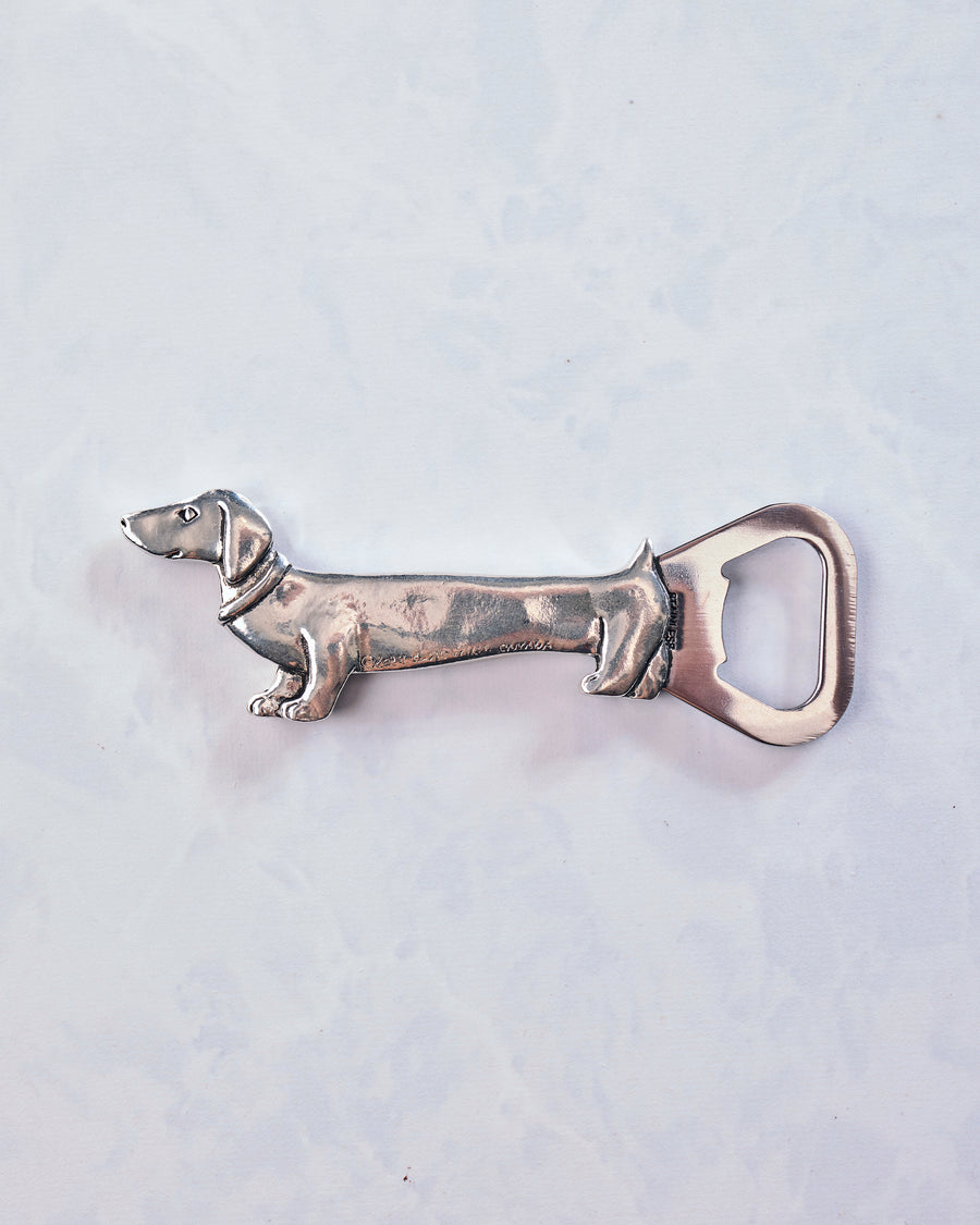 Silver - Dachshund Bottle Opener - Basic Spirit