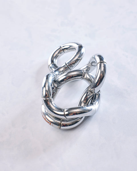 Silver - Tangle® Kinetic Metal Sculpture - Tangle, Inc. – Printfresh