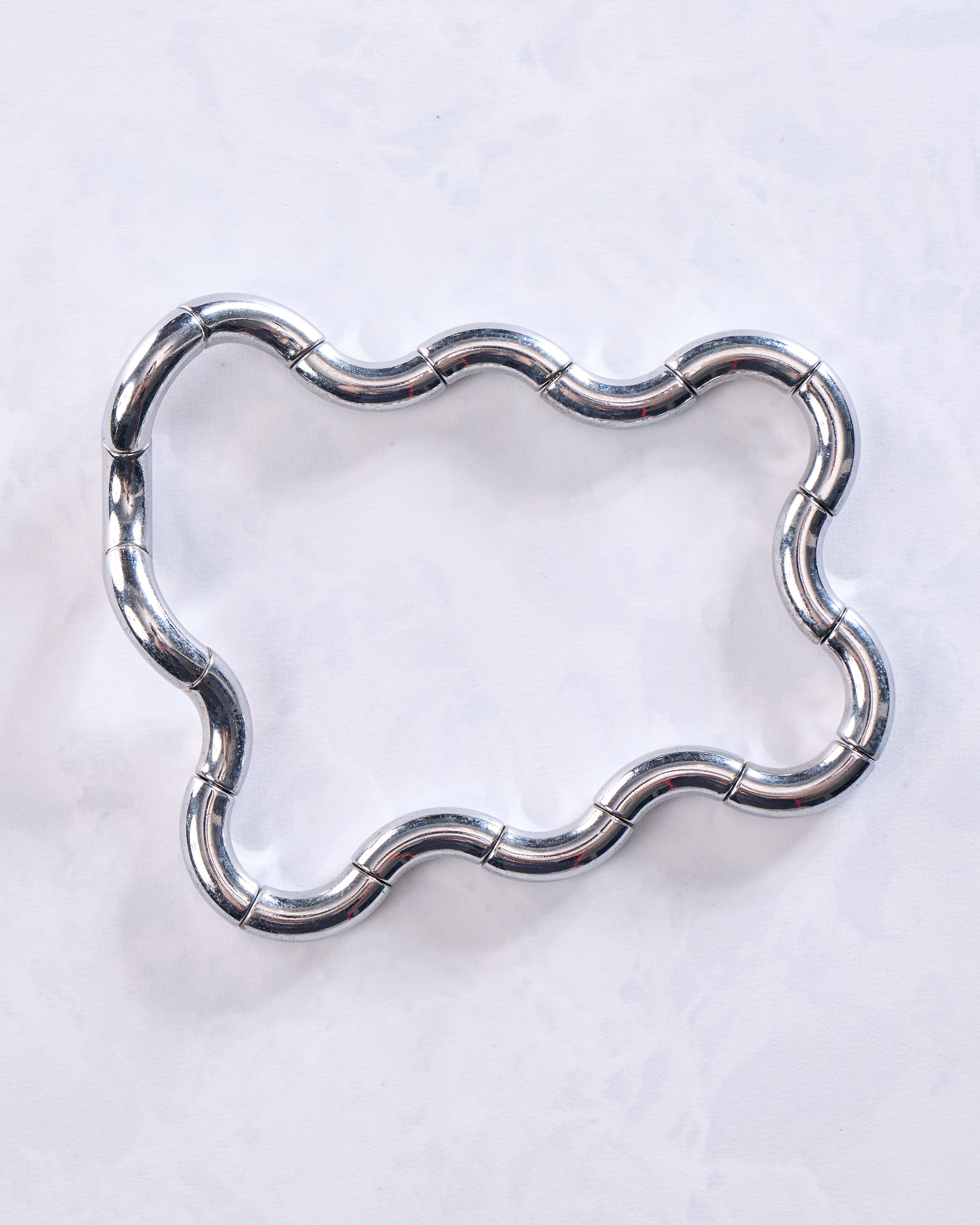 Silver - Tangle® Kinetic Metal Sculpture - Tangle, Inc. – Printfresh