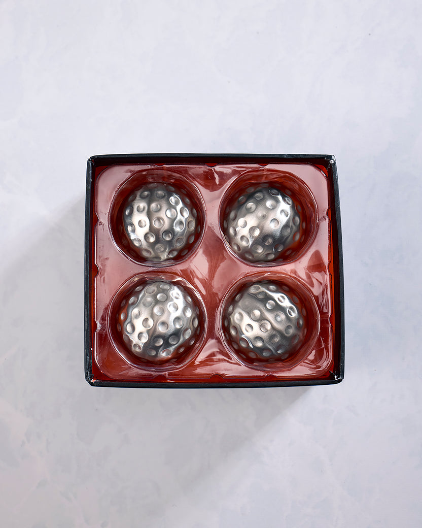 Silver - Whiskey Cubes | 6-Piece Stainless Ice Chilling Cubes - Mad Man