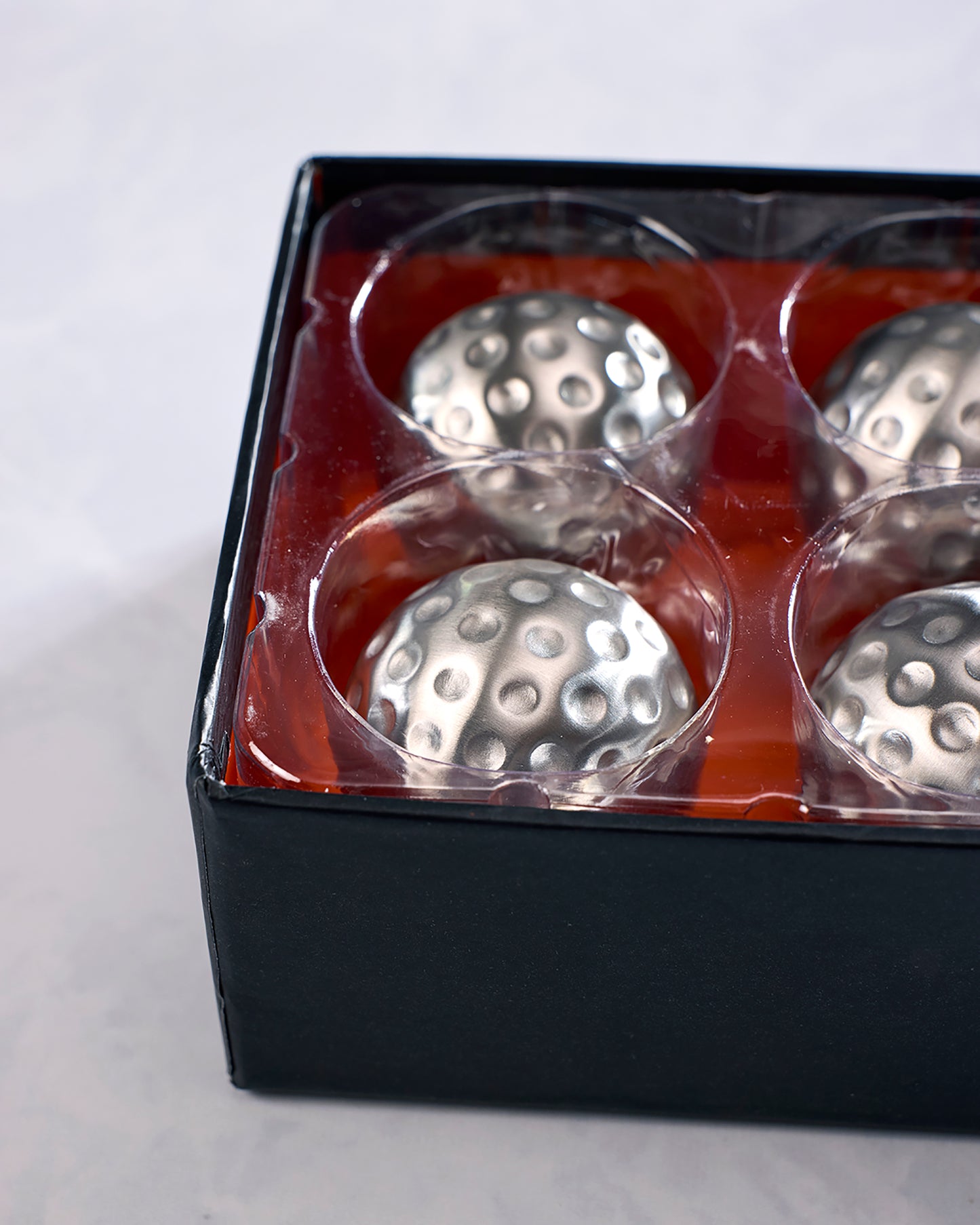 Silver - Whiskey Cubes | 6-Piece Stainless Ice Chilling Cubes - Mad Man